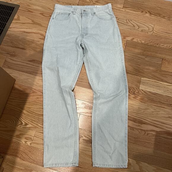 Vintage Y2K Deadstock NWT Jordache Relaxed Fit Denim Blue Jeans Men's 34x32 NEW - Picture 2 of 9